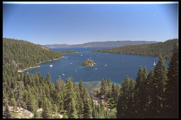 632054 Emerald Bay, Lake Tahoe, California A4 Photo Print