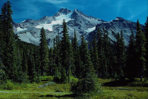 632066 Mount Jefferson, Oregon A4 Photo Print
