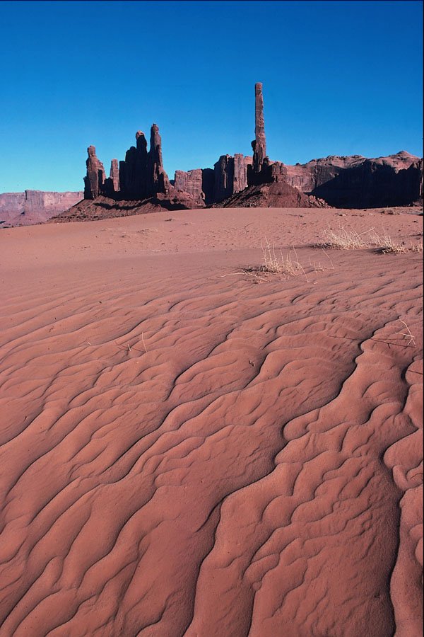 632095 Sand Dunes At Yei be chai Formations, Monument Valley A4 Photo Print