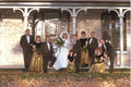 633019 Fall Bridal Party A4 Photo Print