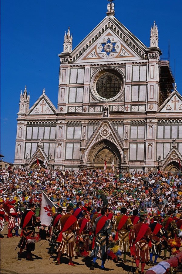 633025 Calcio (medieval Football), Florence, Italy A4 Photo Print