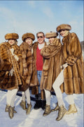 633036 St. Moritz Fashion, Switzerland A4 Photo Print