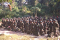 633041 Cambodian Guerrillas Prepare For Mission Against Vietnamese A4 Photo Print