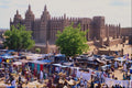 633055 Market Day In Djenne And Grand Mosque, Mali, Africa A4 Photo Print
