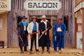 633059 Cowboys In Dusters A4 Photo Print