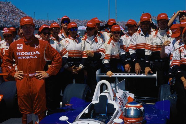 633061 Parker Johnstone And Crew, 1995 Marlboro 500, Michigan A4 Photo Print