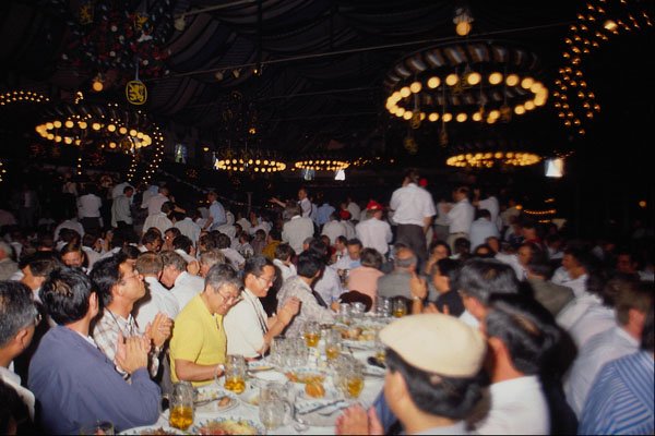 633066 Restaurant At The Trade Fair, Hanover, Germany A4 Photo Print
