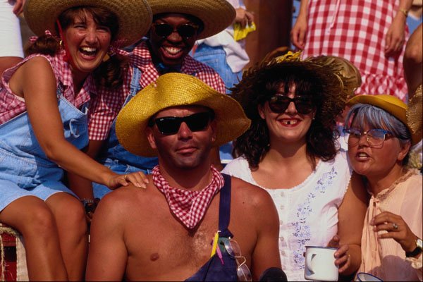 633071 Group In hillbilly Dress A4 Photo Print