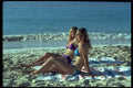 635019 Girls On The Beach, Jamaica A4 Photo Print