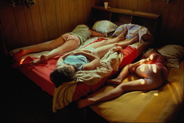 635024 Nieces And Friend, Constance Bay, Ontario, Canada, 1976 A4 Photo Print