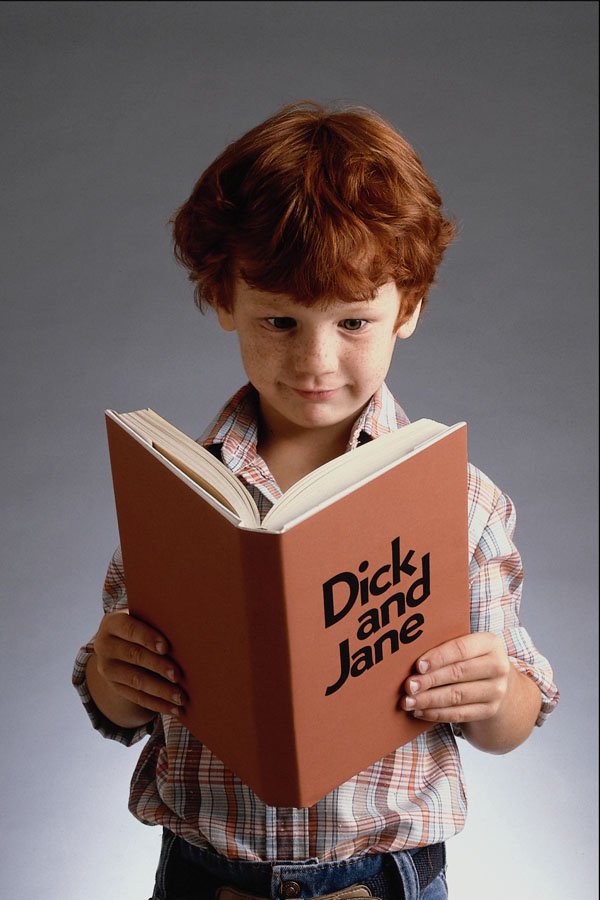635060 Boy Reading A4 Photo Print