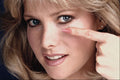 635063 Model With Contact Lens A4 Photo Print