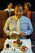 635064 Dinner On An Airplane A4 Photo Print