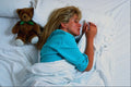 635070 Girl Asleep In Bed A4 Photo Print