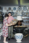 635082 Ceramic Shop, Tuscany, Italy A4 Photo Print