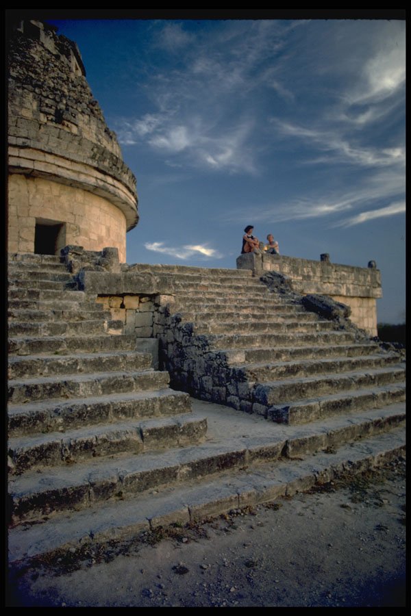 636040 Caracol (observatory), Chichen Itza, Yucatan, Mexico A4 Photo Print