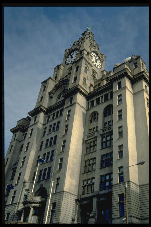 636043 Royal Liver Building, Liverpool, England A4 Photo Print