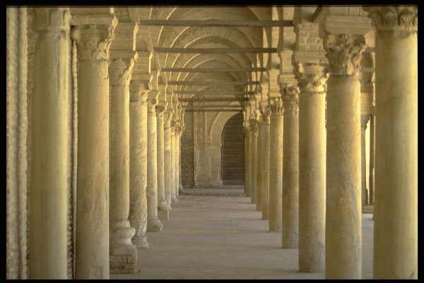 636059 Mosque Walkway A4 Photo Print