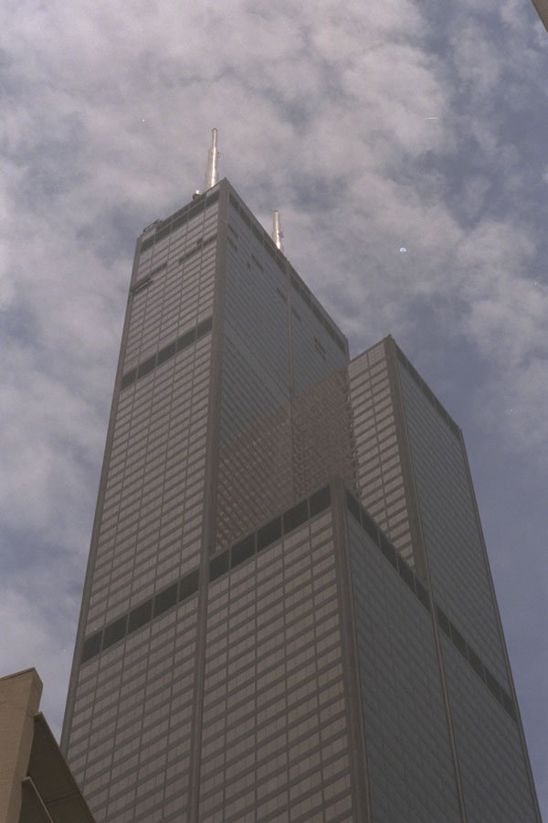 636064 John Hancock Building, Chicago Skyline A4 Photo Print