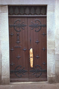 636067 Bread In Door, Pyrenees, France A4 Photo Print