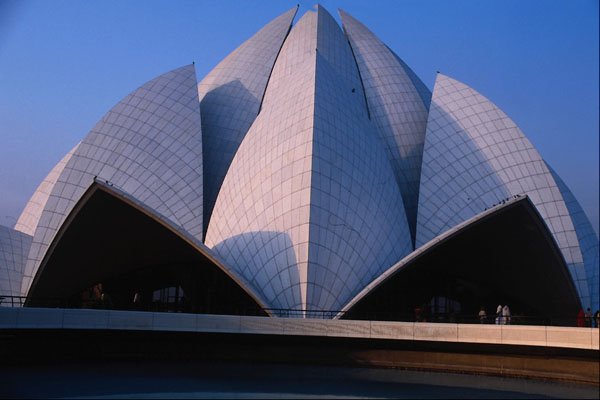 636081 Lotus Temple, New Delhi, India A4 Photo Print