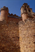636083 Castillo, Ture'gano, Castilla Y Leon, Unusual Church Facade A4 Photo Print