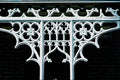 636098 Cast iron Filigree, Gothic revival Style A4 Photo Print