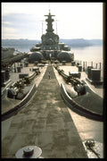 637005 Deck Of Battleship USS Missouri A4 Photo Print