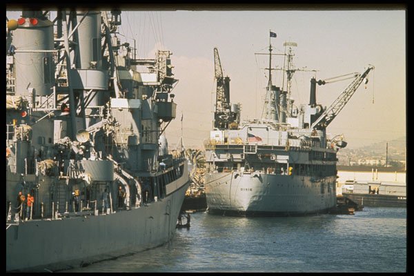 637007 U.S. Navy Ships Of The Pacific Fleet A4 Photo Print