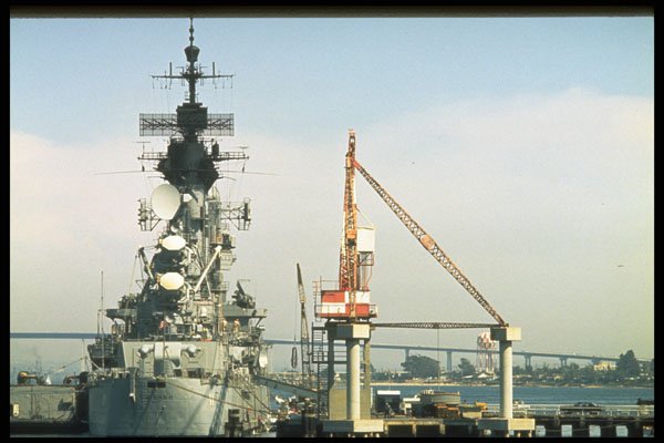 637008 USS Chicago, Guided Missile Cruiser A4 Photo Print