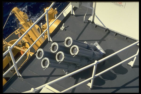 637017 Chaff Dispensers, Used To Counter Anti ship Missiles A4 Photo Print