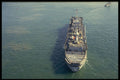 637024 U.S. Navy Supply Ship Returns From Sea, Overhead View A4 Photo Print