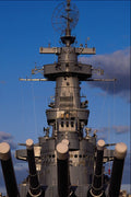 637043 U.S. Battleship North Carolina A4 Photo Print