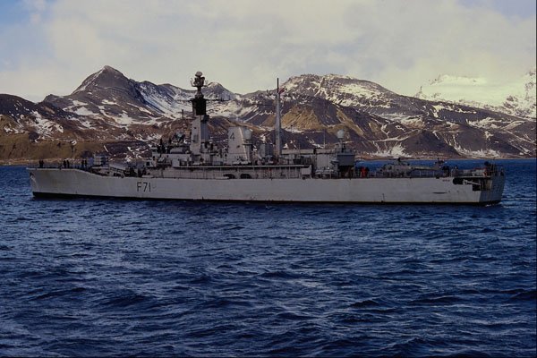 637055 HMS Scylla Leander, Class Frigate A4 Photo Print