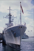 637074 HMS Apollo Moored At Portsmouth Naval Base, England A4 Photo Print
