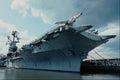 637083 CVS 11 USS Intrepid Sea Air Museum, New York City A4 Photo Print