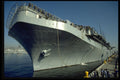 637094 Aircraft Carrier At Port A4 Photo Print