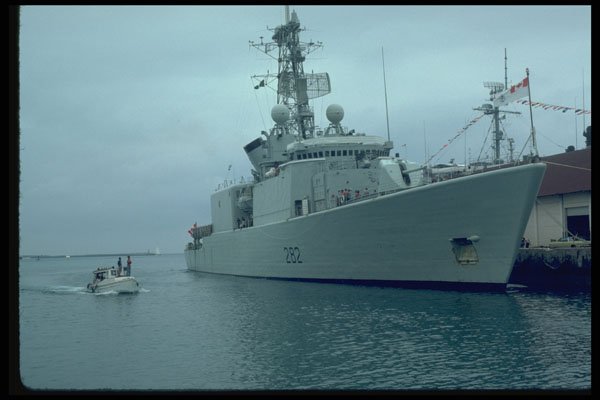 637097 Destroyers At Port A4 Photo Print