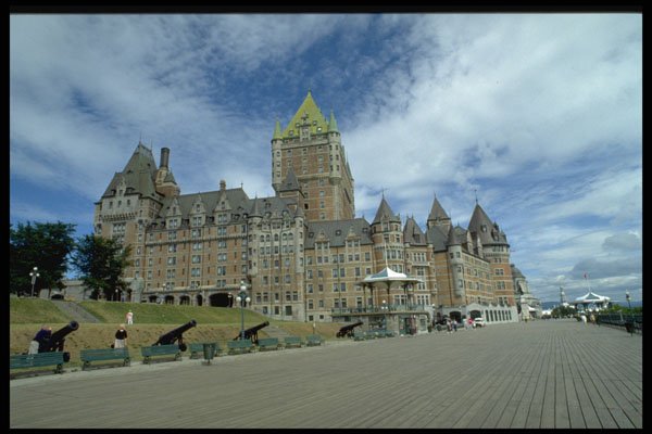 638028 Hotel In The Center Of Quebec City, Canada A4 Photo Print