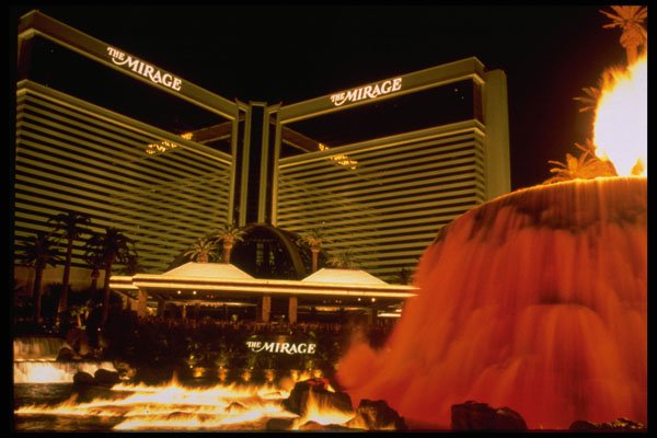 638040 Mirage Hotel, Las Vegas, Nevada A4 Photo Print