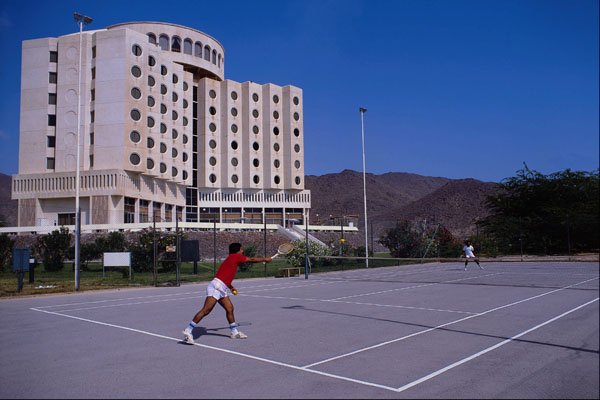 638064 Oceanic Hotel, Khorffakkan A4 Photo Print