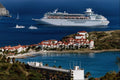 638070 Cruise Ship, Divi Resort, St. Maarten A4 Photo Print