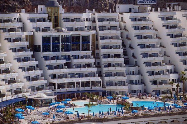 638074 Resort, Gran Canaria, Canary Islands, Spain A4 Photo Print