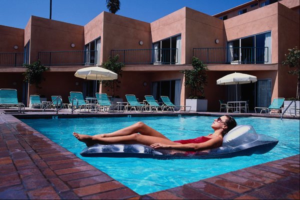 638077 Hotel Pool A4 Photo Print