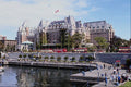638096 Inner Harbor With Empress Hotel, Victoria, British Columbia A4 Photo Print