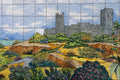 639007 Fuengirola Castle Tile, Fuengirola, Malaga, Spain A4 Photo Print