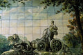 639014 Tile Of Cibeles (Greek Goddess) Statue, Madrid, Spain A4 Photo Print