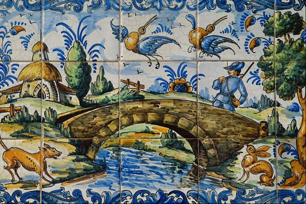 639030 Hunting Scene, Torre Real, Marbella, Spain A4 Photo Print