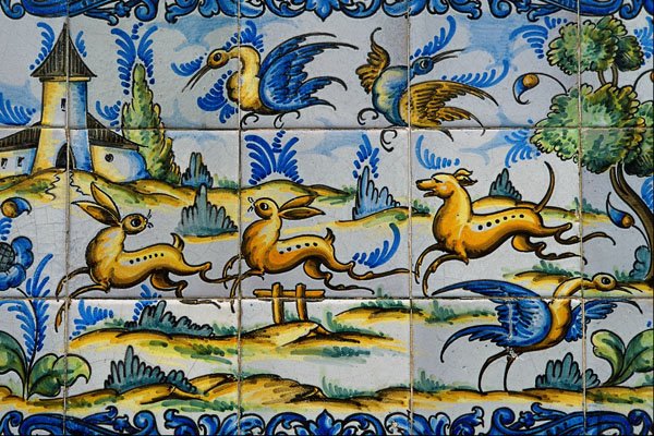 639051 Landscape With Game Animals And Birds, Marbella A4 Photo Print