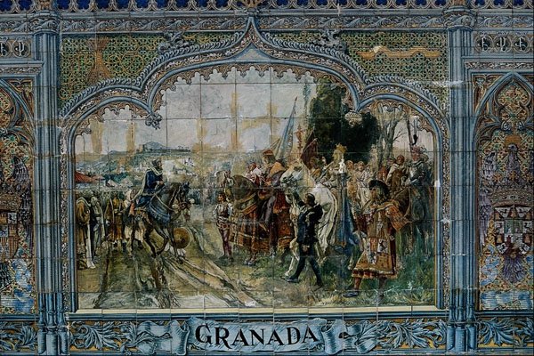 639075 Catholic King And Queen Enter Granada Triumphantly (1482) A4 Photo Print